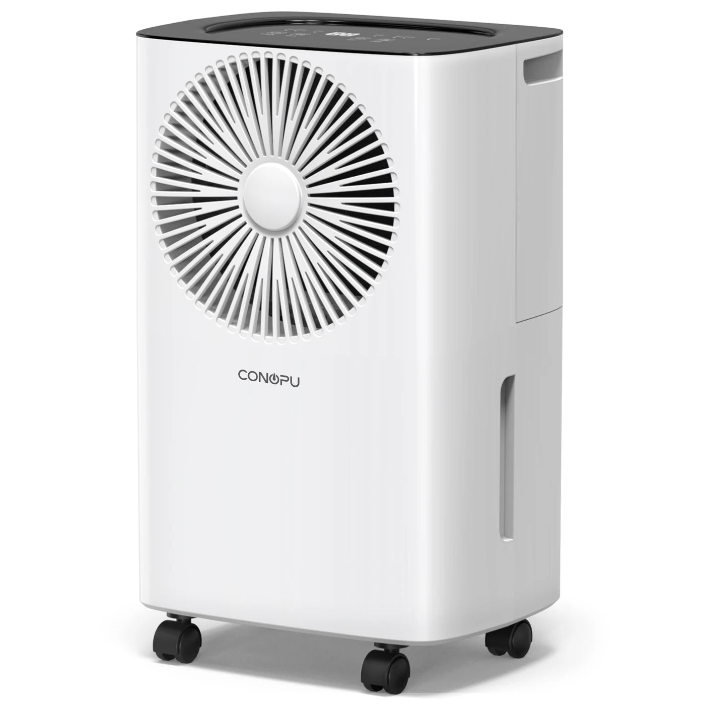 CONOPU 12L/day Dehumidifier CSD08 - Auto Humidity Control, 24H Timer & Clothes Drying Mode, Energy-Efficient, Ideal for Apartments, Basements, Laundry Rooms