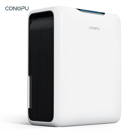 CONOPU Dehumidifier CS13 - 3L Large Capacity,Portable for Small rooms (up to 20㎡), Dual Semiconductor, 800ml/Day Moisture Removal, Automatic Defrost, 24H Timer, Auto Shut-Off